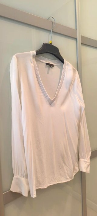 Camisa blanca Massimo Dutti
