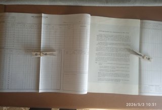 Foglio di Corsa Multiplo FS Mod. M16/Em