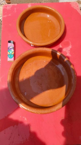 Platos de barro