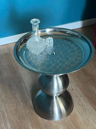 Tavolino Nembula Design Inox
