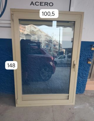 Ventana de acero 100,5 x 148