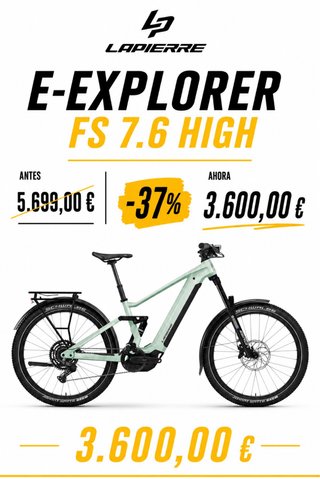 Bicicleta Eléctrica Lapierre E-Explorer FS 7.6