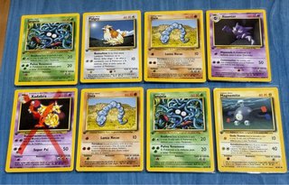 Cartas pokémon BASE SET 1ª EDICIÓN español