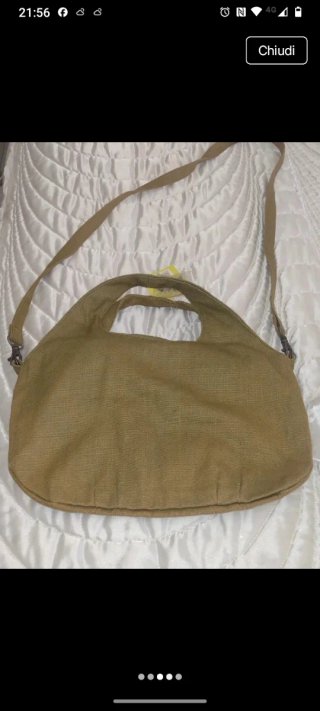 Borsa Carpisa Multicolor Verde Oliva