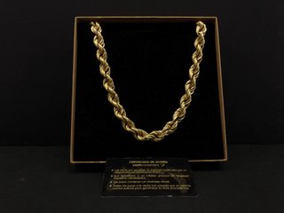 E728401-0 CADENA ORO 18K 36CM