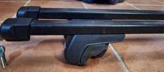 Barras de coche Thule Square Bar para Opel Vectra