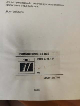 Horno Bosch pirolítico HBN 6345.1 F