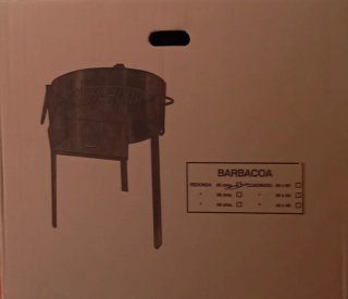 Barbacoa Paellero Redondo con Patas