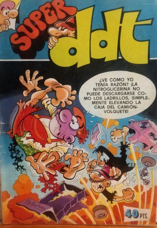 LOTE 5 TEBEOS DDT EXTRA. GRANDES REBAJAS.
