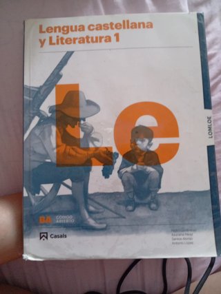 Lengua castellana y literatura 1, Le Bachillerato