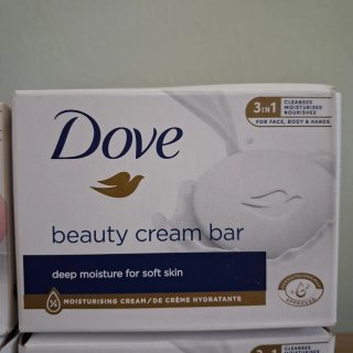 4x Dove Pink Beauty Cream Bar Sapone