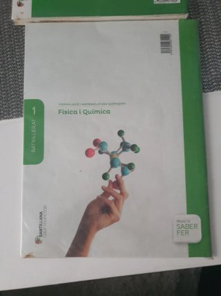 Química, 1 Batxillerat Sèrie Investiga