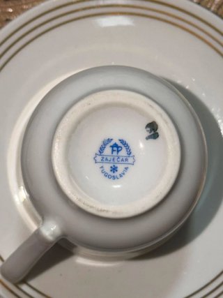 Juego de café de porcelana