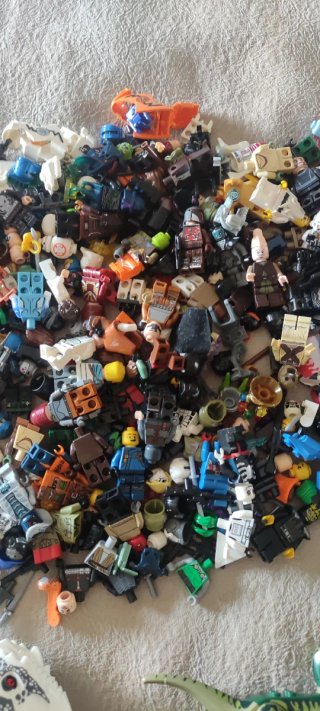 ( COMPATIBLE ) Lote Figuras Tipo Lego