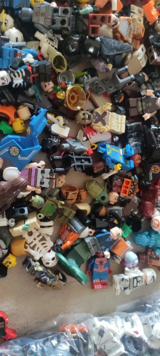 ( COMPATIBLE ) Lote Figuras Tipo Lego