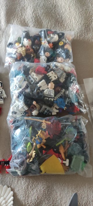 ( COMPATIBLE ) Lote Figuras Tipo Lego