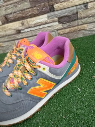 New Balance Scarpe Donna Grigio Multicolor