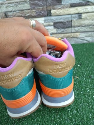 New Balance Scarpe Donna Grigio Multicolor