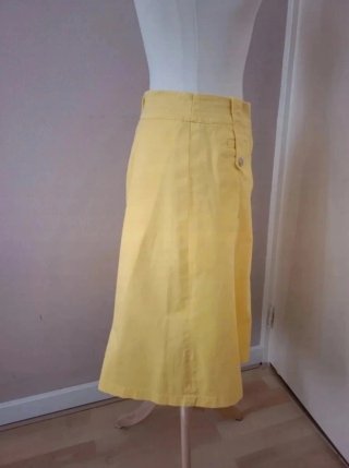 Falda Burberry Línea A Talla L