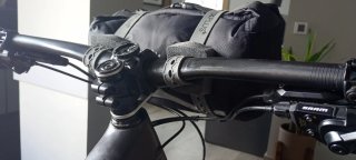 Estabilizador bolsa manillar bikepacking