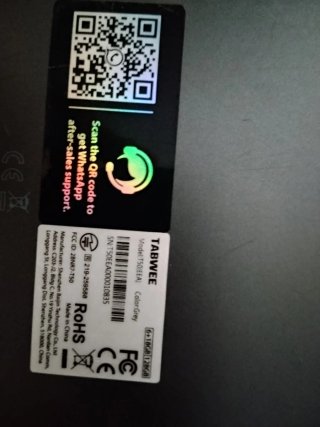 Tablet Nueva Negra/Azul