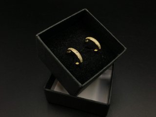 E637470-2 PENDIENTES ORO 18K CON CIRCONITA