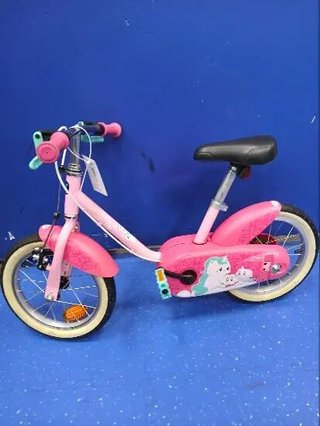btwin unicornio500 rosa 14"