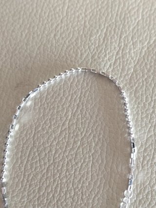 Pulsera de plata para chica nueva.