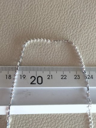 Pulsera de plata para chica nueva.
