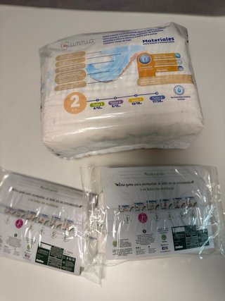 Pack 2 Pañales Talla 2 (3-6 kg)