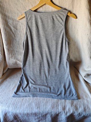 Camiseta gris tirantes Mickey Mouse mujer talla M