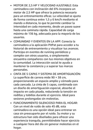 Cinta de correr para casa