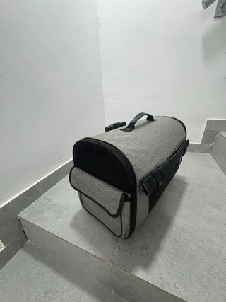 Transportín para Perro con Ruedas Gris
