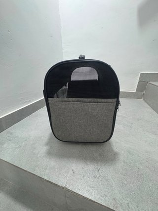 Transportín para Perro con Ruedas Gris