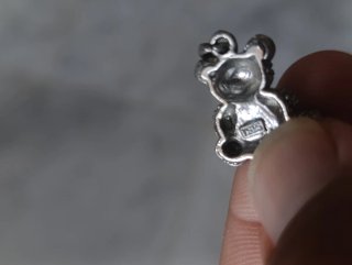 Colgante Oso S&T con Brillantes