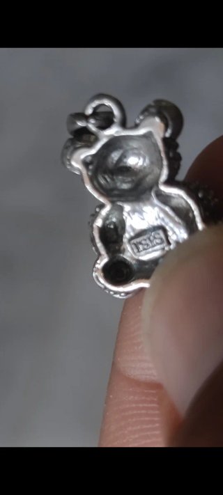 Colgante Oso S&T con Brillantes