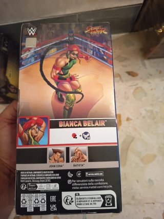 WWE Mattel Street Fighter Bianca Belair Action Fig