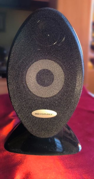 Micromaxx Equipo Compacto de Música Negro.
