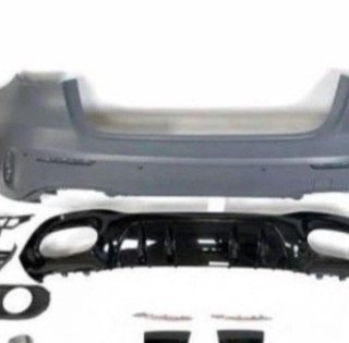 Paragolpes Trasero Mercedes W177 Look A35