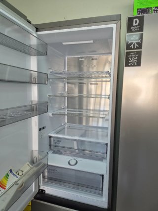 samsung rb38c776cs9 frigorífico combi no frost
