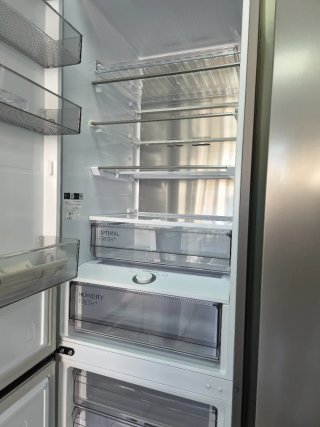 samsung rb38c776cs9 frigorífico combi no frost