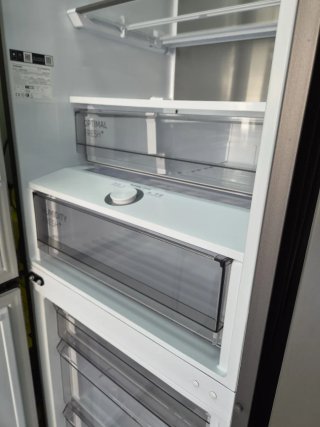 samsung rb38c776cs9 frigorífico combi no frost