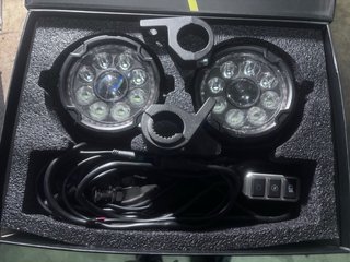Faros led auxiliares para moto COLIGHT D09