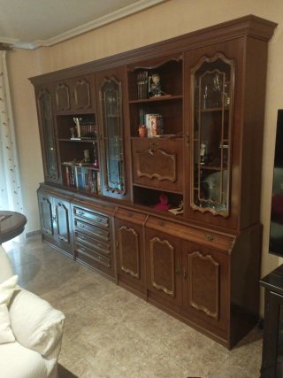 Mueble comedor clásico madera NO ENVÍO.