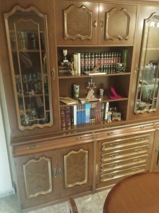 Mueble comedor clásico madera NO ENVÍO.