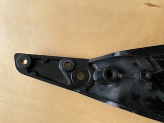 Placa Reposapiés Izq BMW K100RS 16V  K1100LT