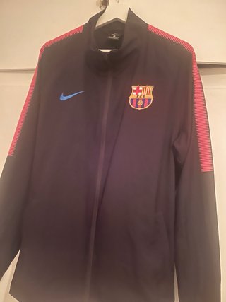 Chaqueta FC Barcelona Nike Negra Roja