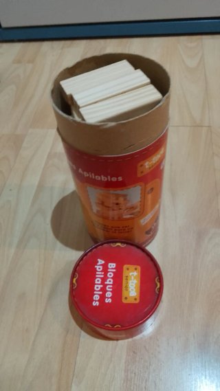 Juego de Bloques de Madera Apilables