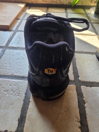 Nike Air Max Plus nere e oro