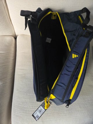 Paletero Adidas Azul y Amarillo